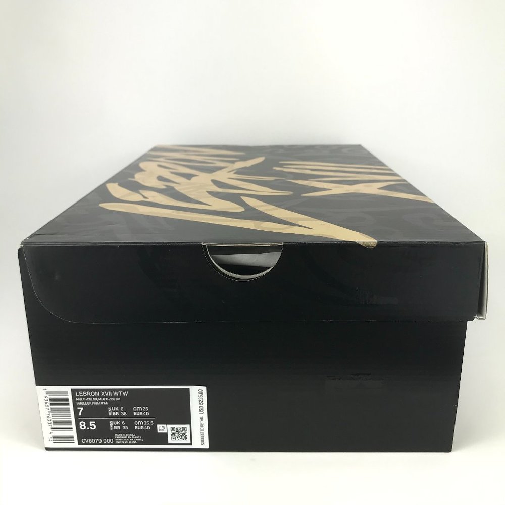 Nike Lebron XVII 17 'What The' CV8079-900 Basketball Sneakers - Picture 13 of 13